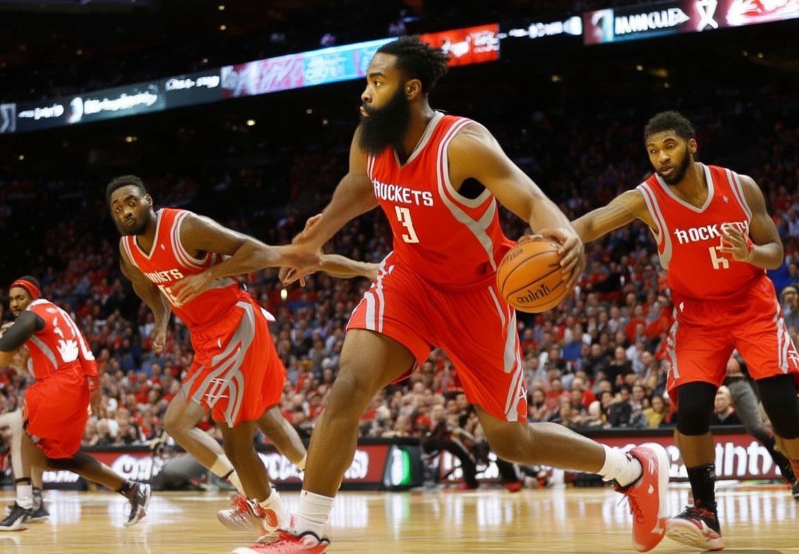 火箭队击败骑士，哈登38+10引领团队胜利(图2)